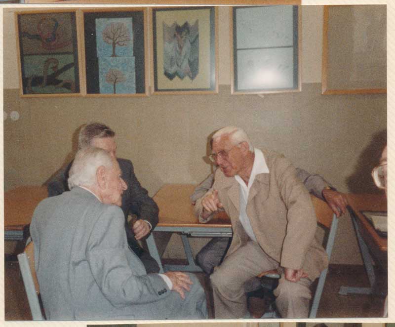 Klassentreffen mit Sir Karl Popper 1989