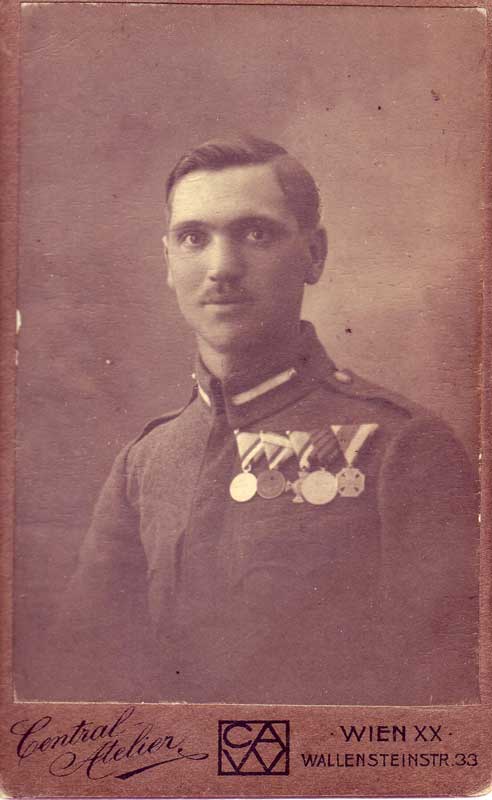 Rudolf Franz Stadlbauer (um 1917)